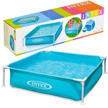 Intex 57173 Frame Kids Pool 122x122x30 cm, Blue