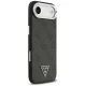 Guess dėklas iPhone 17 Air telefonui, 4G PU oda, juodas