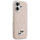 Karl Lagerfeld Karl & Choupette Pins MagSafe dėklas iPhone 17, rožinis