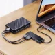 Orico PAPW2AC-C3 USB-C šakotuvas, 2x USB-A 3.0, 2x USB-C, juodas