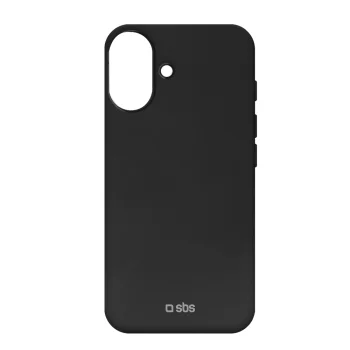 SBS Full Active D3O dėklas telefonui iPhone 16, juodas