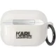 Karl Lagerfeld dėklas AirPods Pro 2 ausinėms, skaidrus