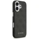 Guess 4G Classic Logo MagSafe dėklas iPhone 17 telefonui, juodas