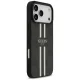 Guess 4G Printed Stripes MagSafe dėklas iPhone 17 Pro Max, juodas