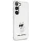 Karl Lagerfeld permatomas dėklas Samsung Galaxy S23+ telefonui