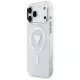 Guess IML Gradient Triangle Logo MagSafe Case for iPhone 17 Pro Max, Transparent