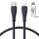 Joyroom Surpass Series A11 USB-C to Lightning Cable, 20W, 1.2m, Black