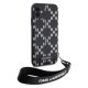 Karl Lagerfeld dėklas iPhone 11 / XR Monogram Losange Saffiano, juodas