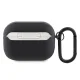 AMG Leather Big Logo dėklas ausinėms AirPods Pro 2 (2022/2023), juodas