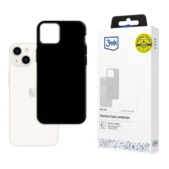 Dėklas 3MK Matt Case skirtas Apple iPhone 15 Plus, juodas