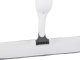 Flat Spray Mop with 3 Replacement Pads, White