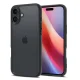 Dėklas Spigen Ultra Hybrid, skirtas iPhone 16, matinės juodos spalvos