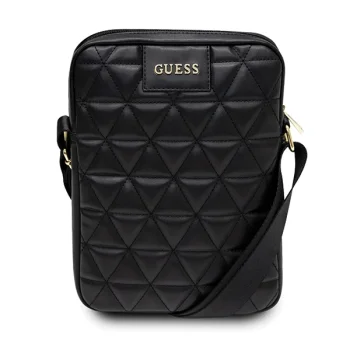 „Guess Quilted“ krepšys planšetiniam kompiuteriui iki 10 colių, juodas