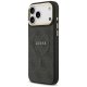 Guess 4G PU Classic Logo MagSafe dėklas iPhone 17 Pro Max, juodas