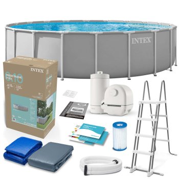 Karkasinis baseinas Intex 26756, 610 x 132 cm (12 dalių rinkinys)