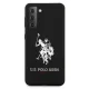 Samsung Galaxy S21+ Plus (SM-G996B) US Polo Silicone Logo Case Cover (USHCS21MSLHRBK), Black