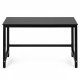 Modernhome kompiuterinis stalas 120x60 cm, juodas
