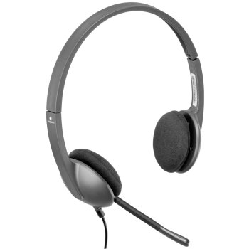Laidinės ausinės Logitech H340 USB, juodos