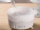 UFO oro drėkintuvas ir aromato difuzorius su LED apšvietimu ir pulteliu, baltas