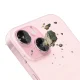 Kameros apsauginis stiklas 3mk Lens Protection Pro, skirtas iPhone 15, rožinis