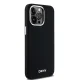 DKNY Liquid Silicone dėklas, skirtas iPhone 14 Pro Max, su MagSafe, juodas