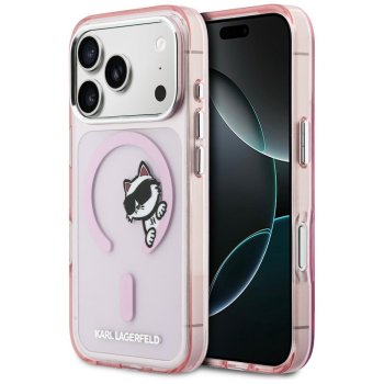 Karl Lagerfeld IML Peekaboo MagSafe Phone Case Cover iPhone 17 Pro - Pink
