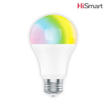 HiSmart Wireless Smart Bulb A60, E27, 2700K, RGB+W