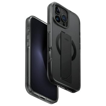 Uniq Heldro Max iPhone 16 Pro Max 6.9" Magclick Charging case black/vapour smoke