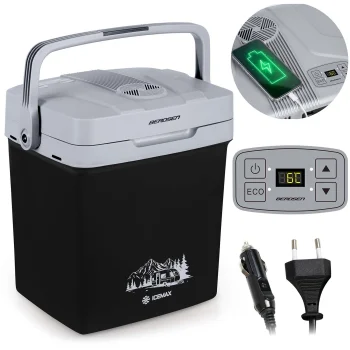 Automobilinis šaldytuvas Berdsen Icemax 3829 26L, juodas