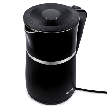 Huslog AK-1032 Electric Kettle 1.7L, Black/Silver