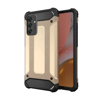 Apsauginis dėklas Hybrid Armor skirtas Samsung Galaxy A36, auksinis