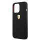 Ferrari dėklas iPhone 13 Pro Max telefonui, juodas