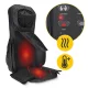 4Fizjo Shiatsu nugaros masažinis kilimėlis su šildymu ir kompresija 132037, juodas