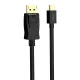 Orico XD-MDTH4 Mini DisplayPort į HDMI laidas, 4K 30Hz, 3m, Juodas