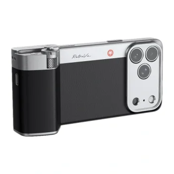 Fotografavimo rankenos rinkinys PGYTECH RetroVa iPhone 17 Pro Max P-PG-102, juodas