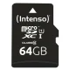 Atminties kortelė Intenso microSDXC 64GB UHS-I Premium su adapteriu