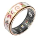 Išmanusis žiedas Forever Botanical SR-101, 9 dydis, Rose Gold