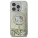 Hello Kitty Liquid Glitter Fever MagSafe dėklas iPhone 16 Pro Max, auksinis