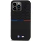 BMW M Silicone Pattern MagSafe dėklas iPhone 15 Pro Max telefonui, juodas