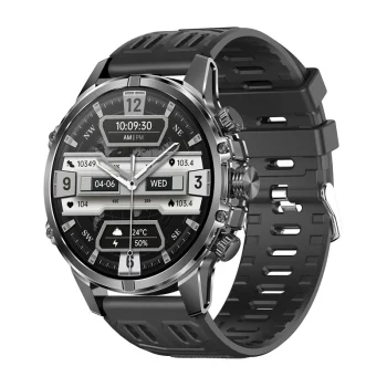 Išmanusis laikrodis Blitzwolf BW-AT6 Plus 1.75" AMOLED, juodas