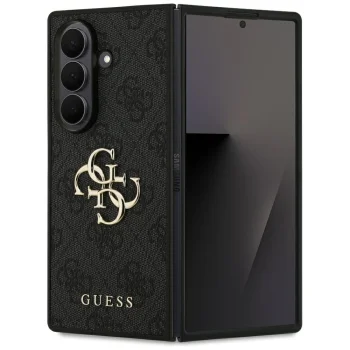 Guess Big 4G Logo Classic dėklas, skirtas Samsung Galaxy Z Fold7, juodas