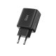Tech-Protect NCA65W-GAN GaN 65W 3 prievadų sieninis įkroviklis, Juodas