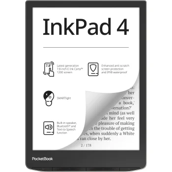 Pocketbook InkPad 4 eBook Reader Stardust Silver