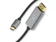 DisplayPort 1.4 į USB-C laidas, 8K/4K, 1.8 m