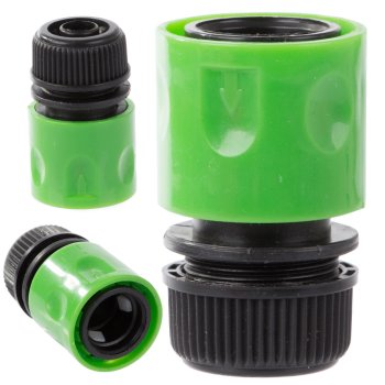 Quick Connector for 1/2" Garden Hose, Green
