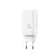 Joyroom JR-TG10 65W GaN 2x USB-C + USB-A Wall Charger with USB-C Cable, White