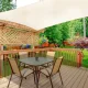 Multigarden Rectangular Sun Shade Sail 2x3 m, Waterproof, Beige