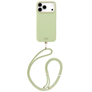 Dėklas Uniq Coehl Mirelle Magnetic Charging skirtas iPhone 17 Pro Max, žalias