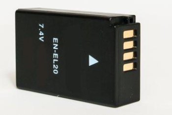 Extra Digital Battery for Nikon EN-EL20, 1020mAh