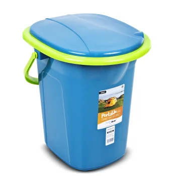 GreenBlue GB320BL nešiojamas tualetas, 19 l, melsvai žalsvas / žalsvai gelsvas
